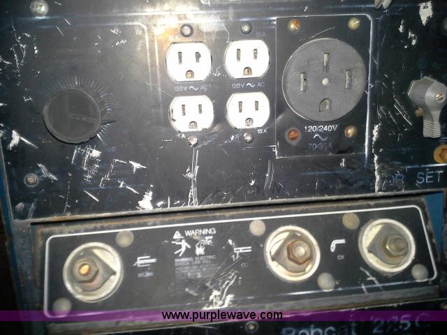 image for item BS9218 Bobcat 225G arc welder