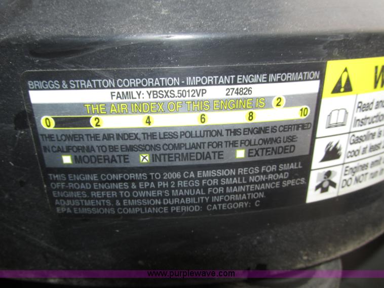 image for item H4568 Dixon 4515B ZTR lawn mower