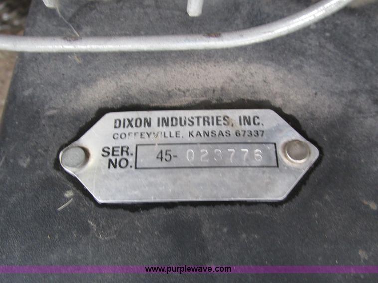 image for item H4568 Dixon 4515B ZTR lawn mower