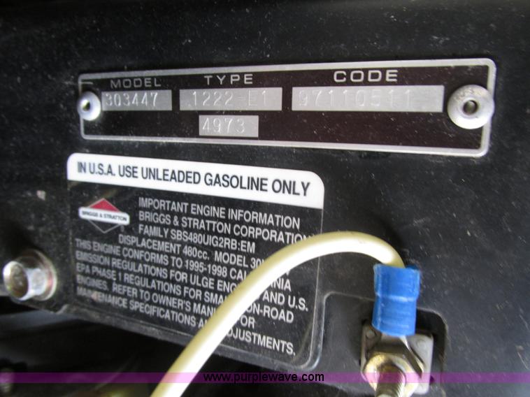 image for item H4570 Grasshopper 616 ZTR lawn mower