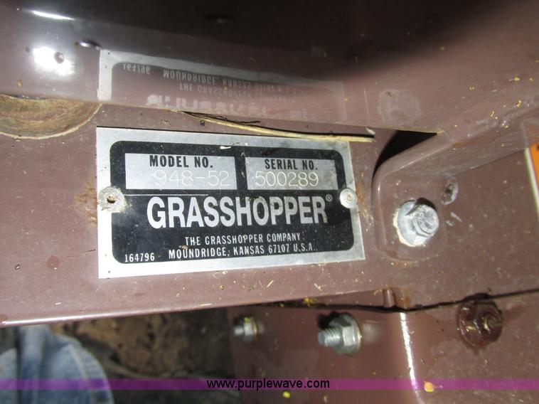 image for item H4570 Grasshopper 616 ZTR lawn mower
