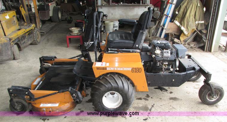 image for item H4571 Woods 6180 ZTR lawn mower
