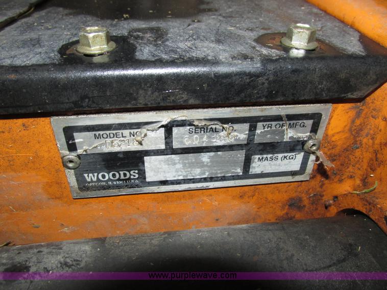 image for item H4571 Woods 6180 ZTR lawn mower