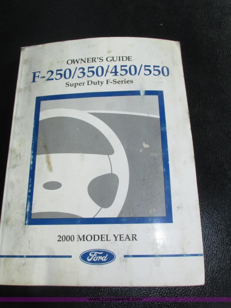 image for item H4598 2000 Ford F250 Super Duty XL pickup truck