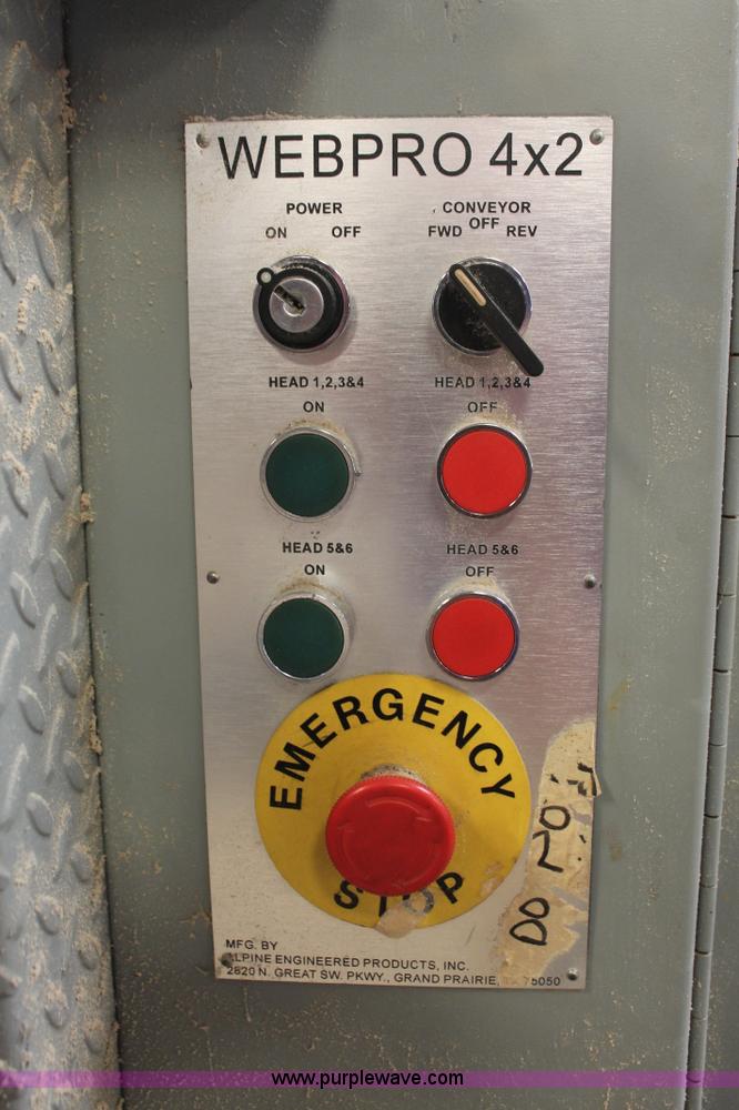 image for item H5765 Alpine Webpro 4X2 web saw