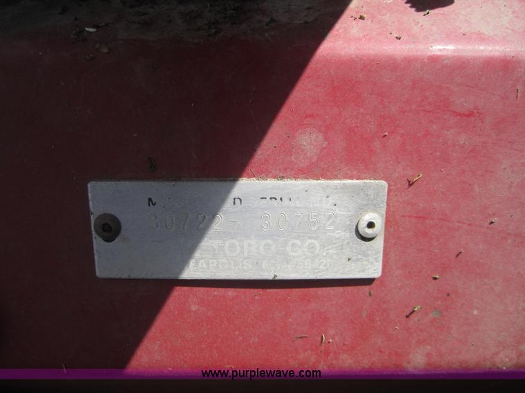 image for item I2107 Toro 325D lawn mower