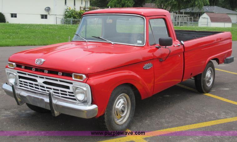 image for item I2820 1966 Ford F250 pickup truck