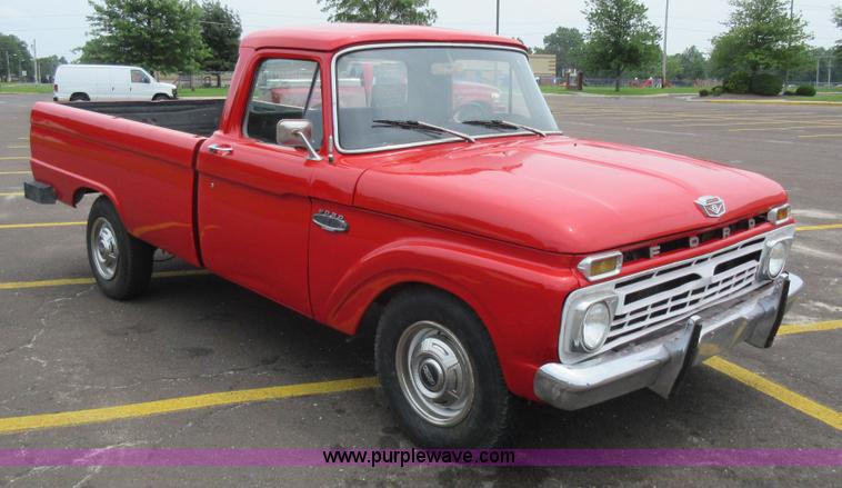 image for item I2820 1966 Ford F250 pickup truck