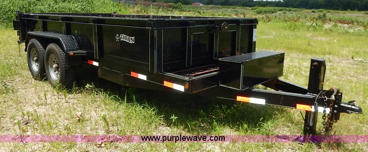 image for item J3805 2009 Titan end dump trailer