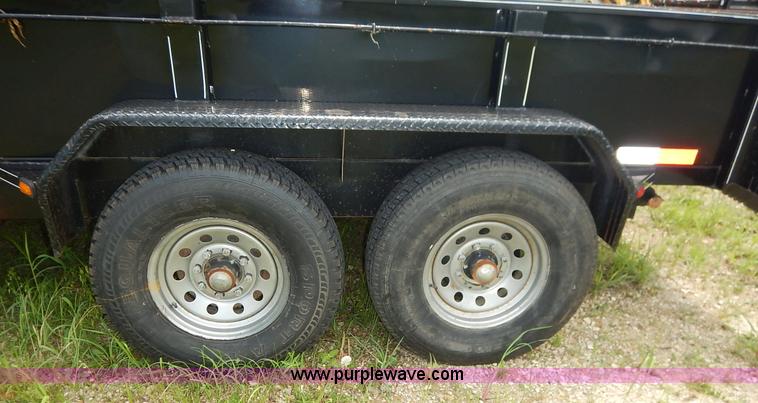 image for item J3805 2009 Titan end dump trailer