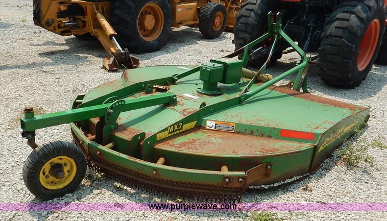 image for item J3812 John Deere MX7 lawn mower