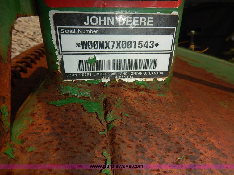 image for item J3812 John Deere MX7 lawn mower