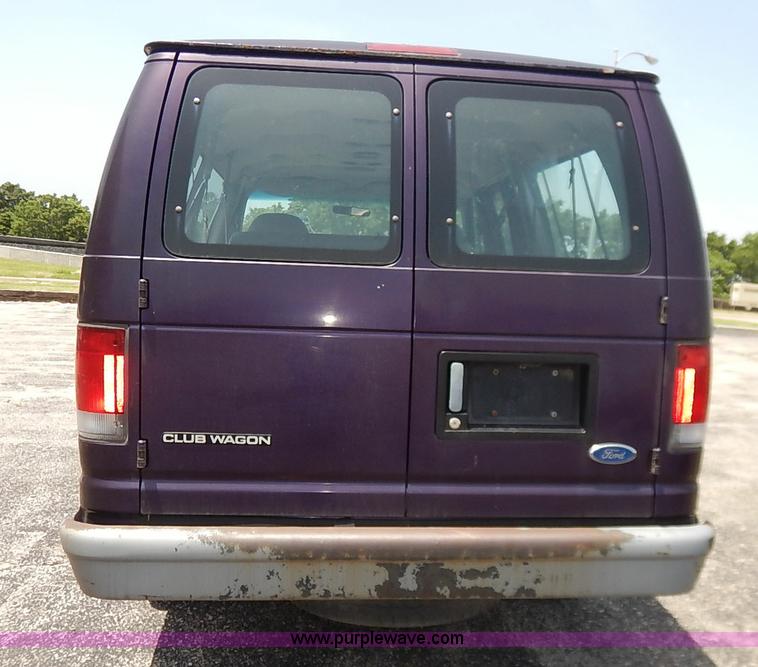 image for item J3847 1997 Ford Club Wagon Super van
