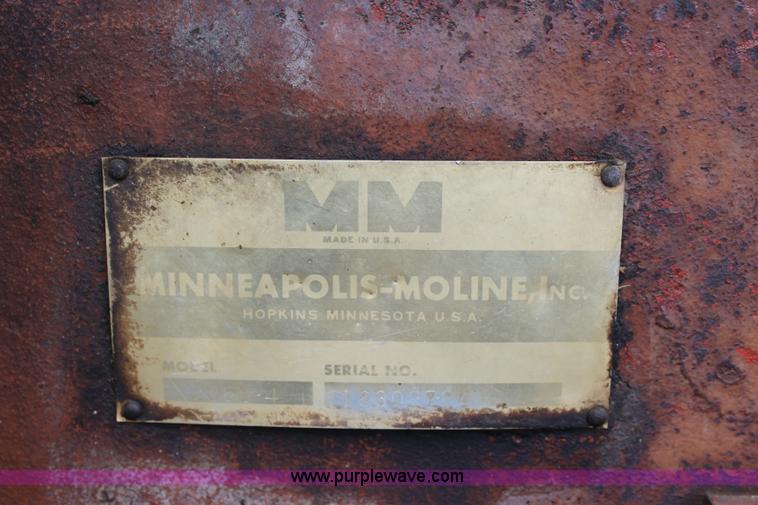 image for item J5957 1965 Minneapolis Moline Jet Star 3 tractor