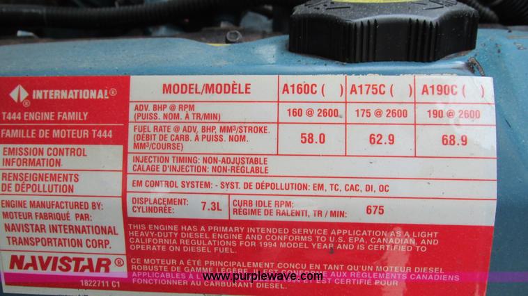 image for item J8535 1995 International 4700LPX box van