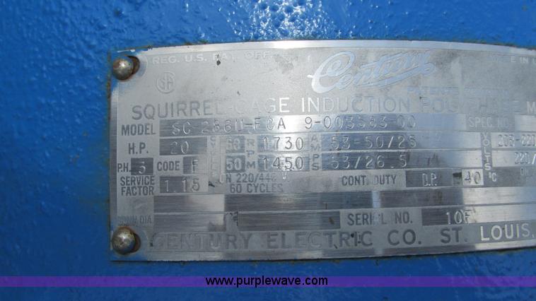 image for item J8540 Quincy air compressor