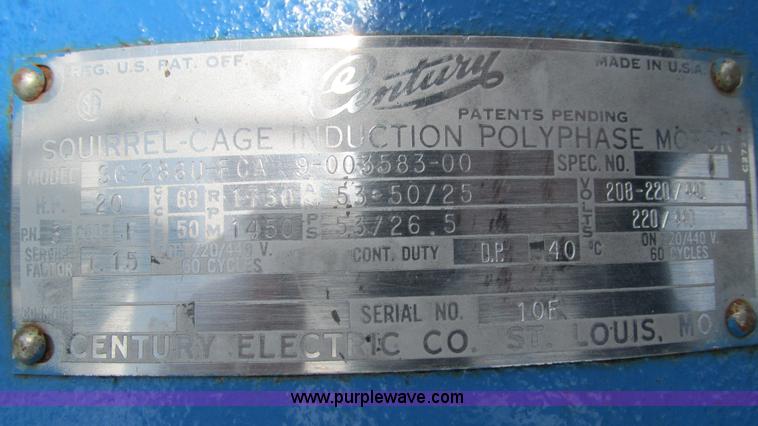 image for item J8540 Quincy air compressor