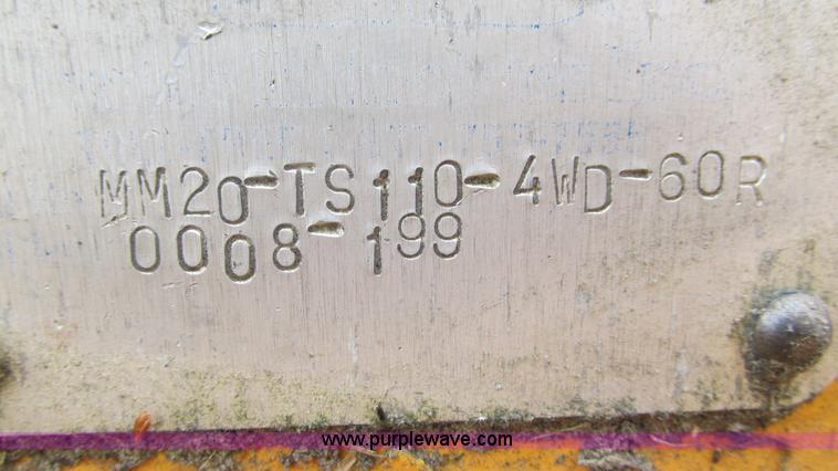 image for item J8541 U.S. Mower MM20 side boom mower