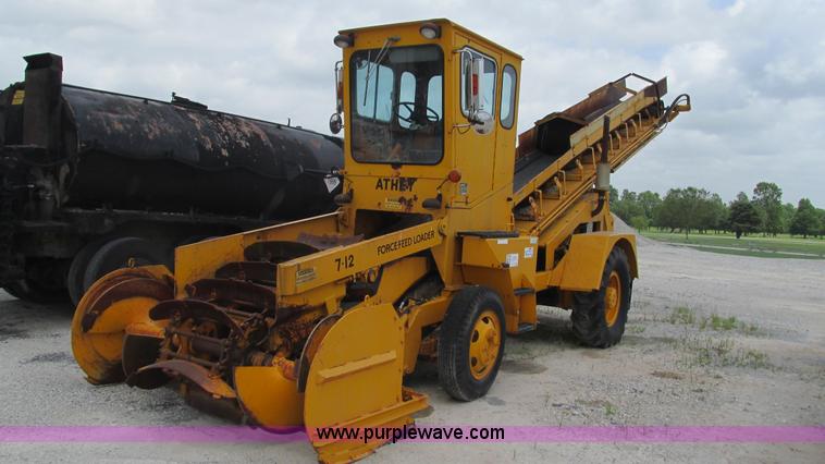 image for item J8543 Athey 7-12 asphalt pickup machine