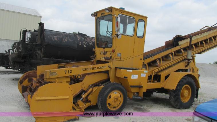 image for item J8543 Athey 7-12 asphalt pickup machine