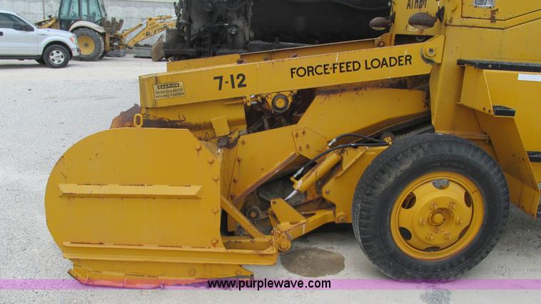 image for item J8543 Athey 7-12 asphalt pickup machine