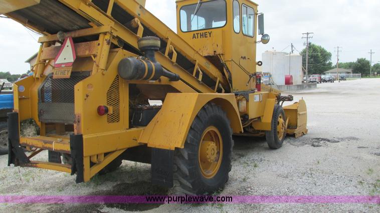 image for item J8543 Athey 7-12 asphalt pickup machine