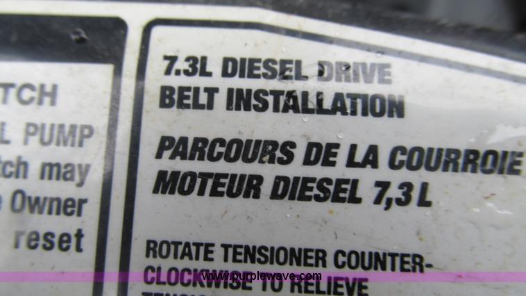 image for item J8558 2000 Ford F350 Super Duty pickup truck