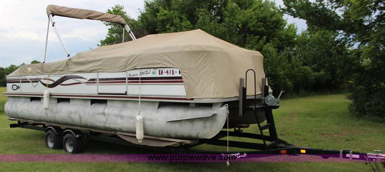 image for item K1000 2003 Apache Seamaster 22' pontoon boat