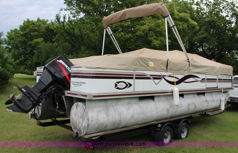 image for item K1000 2003 Apache Seamaster 22' pontoon boat