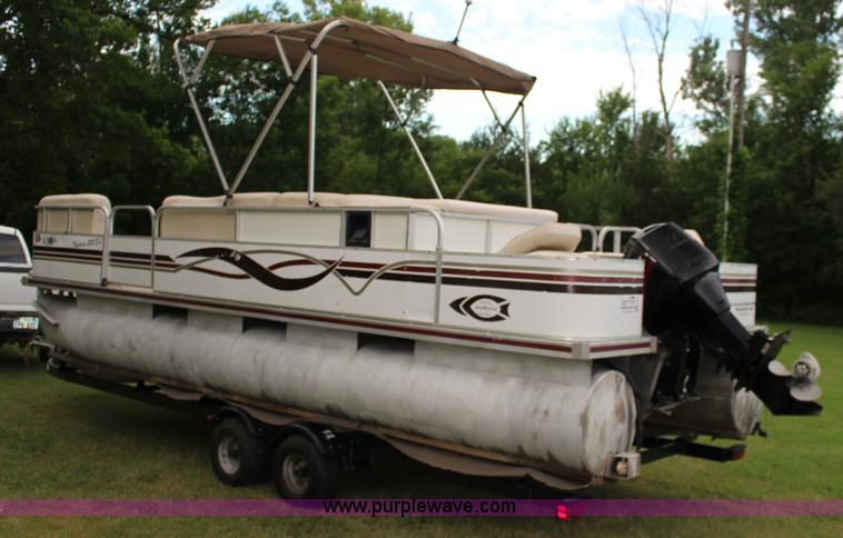 image for item K1000 2003 Apache Seamaster 22' pontoon boat