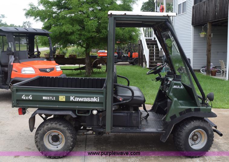 image for item K6109 2000 Kawasaki Mule utility vehicle