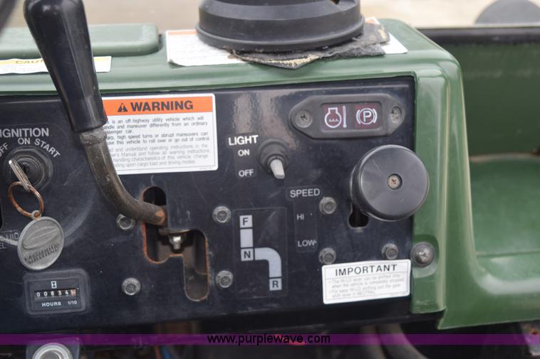 image for item K6109 2000 Kawasaki Mule utility vehicle