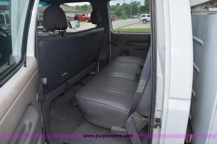 image for item K6112 1994 Ford F350 XL Crew Cab utility truck