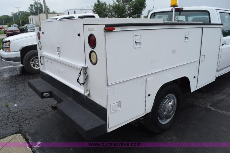 image for item K6112 1994 Ford F350 XL Crew Cab utility truck