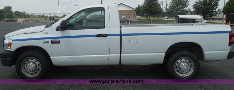 image for item K7524 2008 Dodge Ram 2500 HD pickup truck