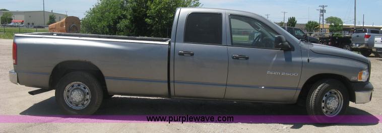 image for item K8649 2005 Dodge Ram 2500 HD Quad Cab pickup truck