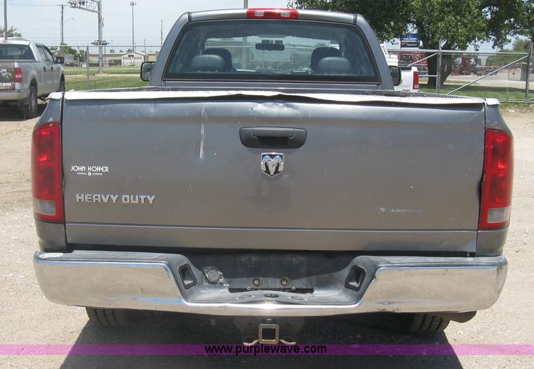 image for item K8649 2005 Dodge Ram 2500 HD Quad Cab pickup truck
