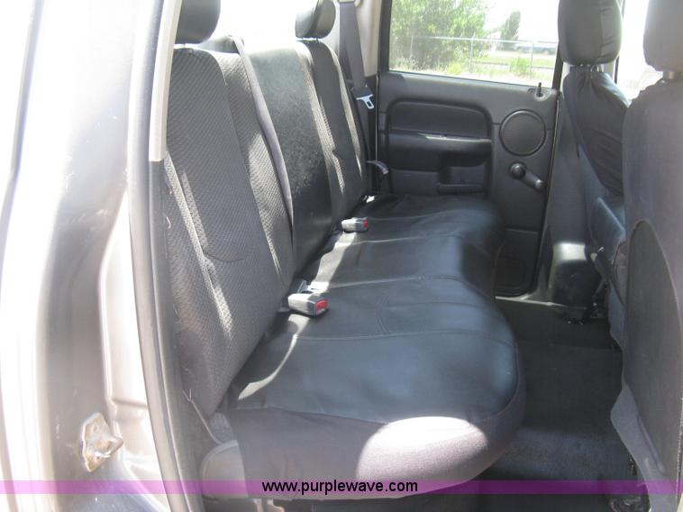 image for item K8649 2005 Dodge Ram 2500 HD Quad Cab pickup truck