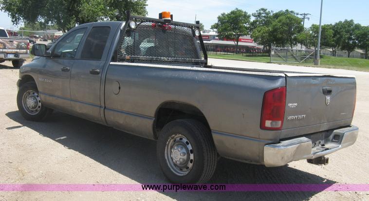 image for item K8654 2005 Dodge Ram 2500 HD Quad Cab pickup truck