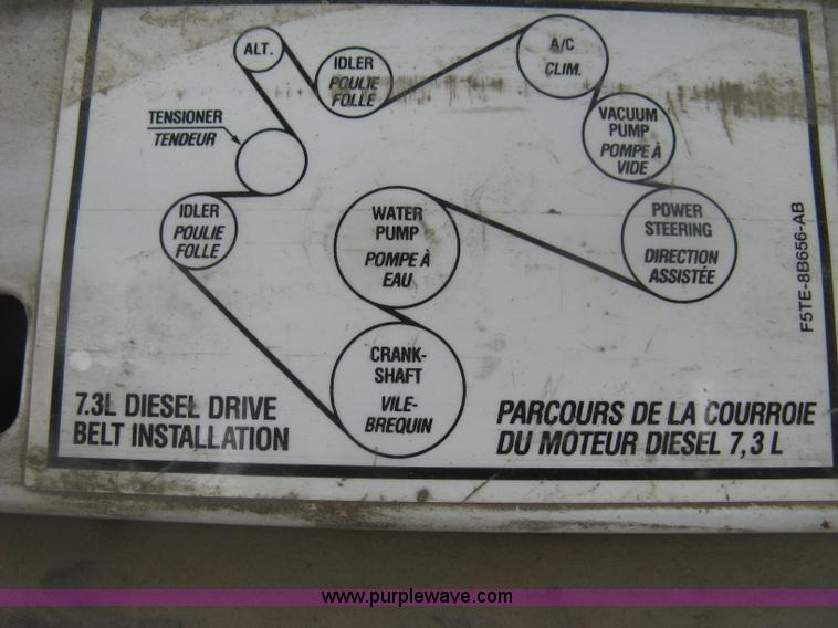 image for item K8677 1997 Ford F450 Super Duty flatbed truck