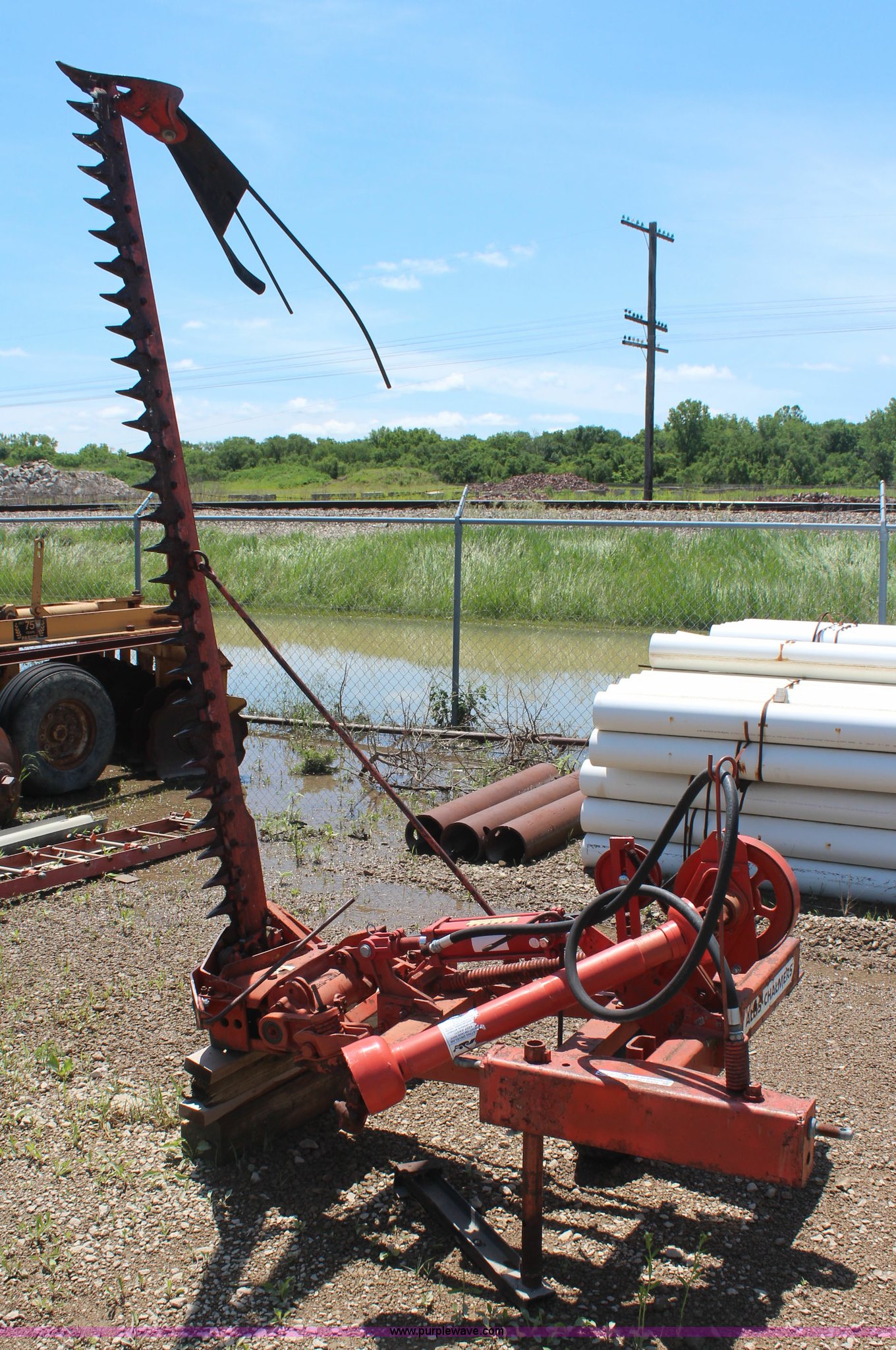 Allis Chalmers sickle mower in Topeka, KS Item BO9305 sold Purple Wave