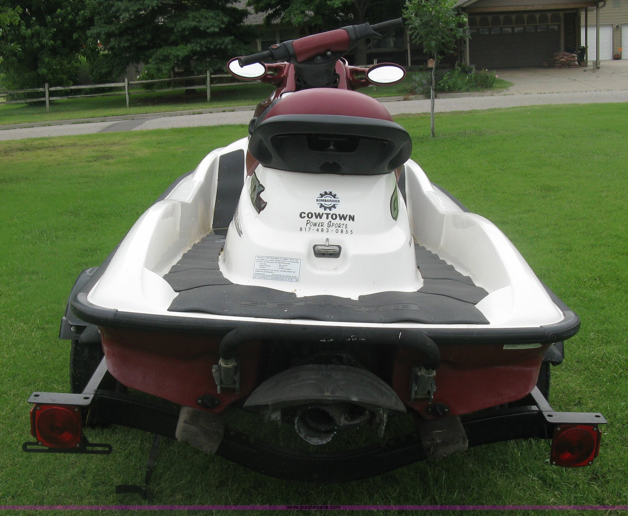 1999 SeaDoo Bombardier GTX Limited personal watercraft in Wichita, KS