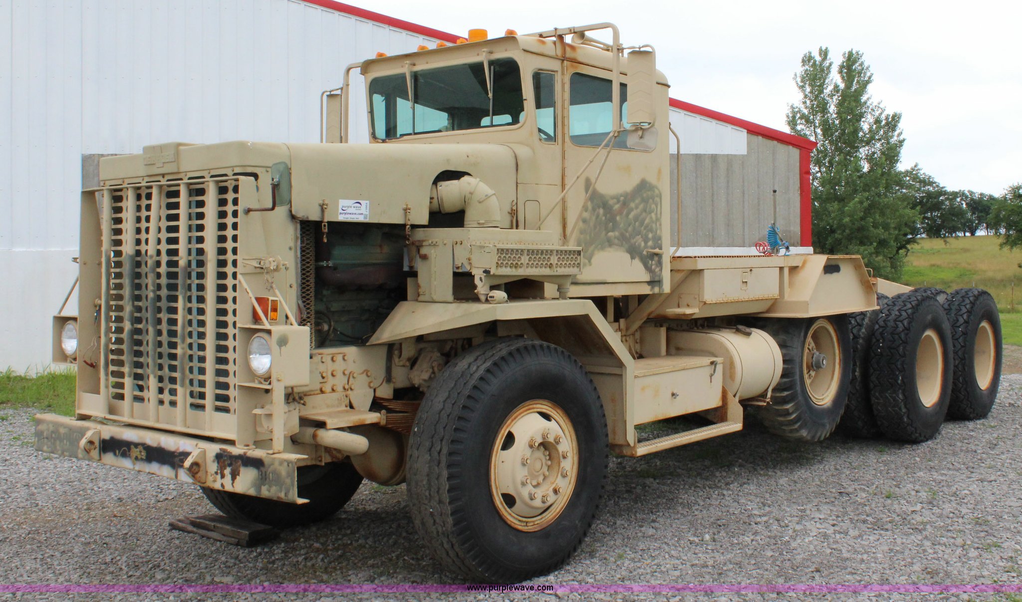 1979 Oshkosh M911 semi truck in Leavenworth, KS Item J5954 sold