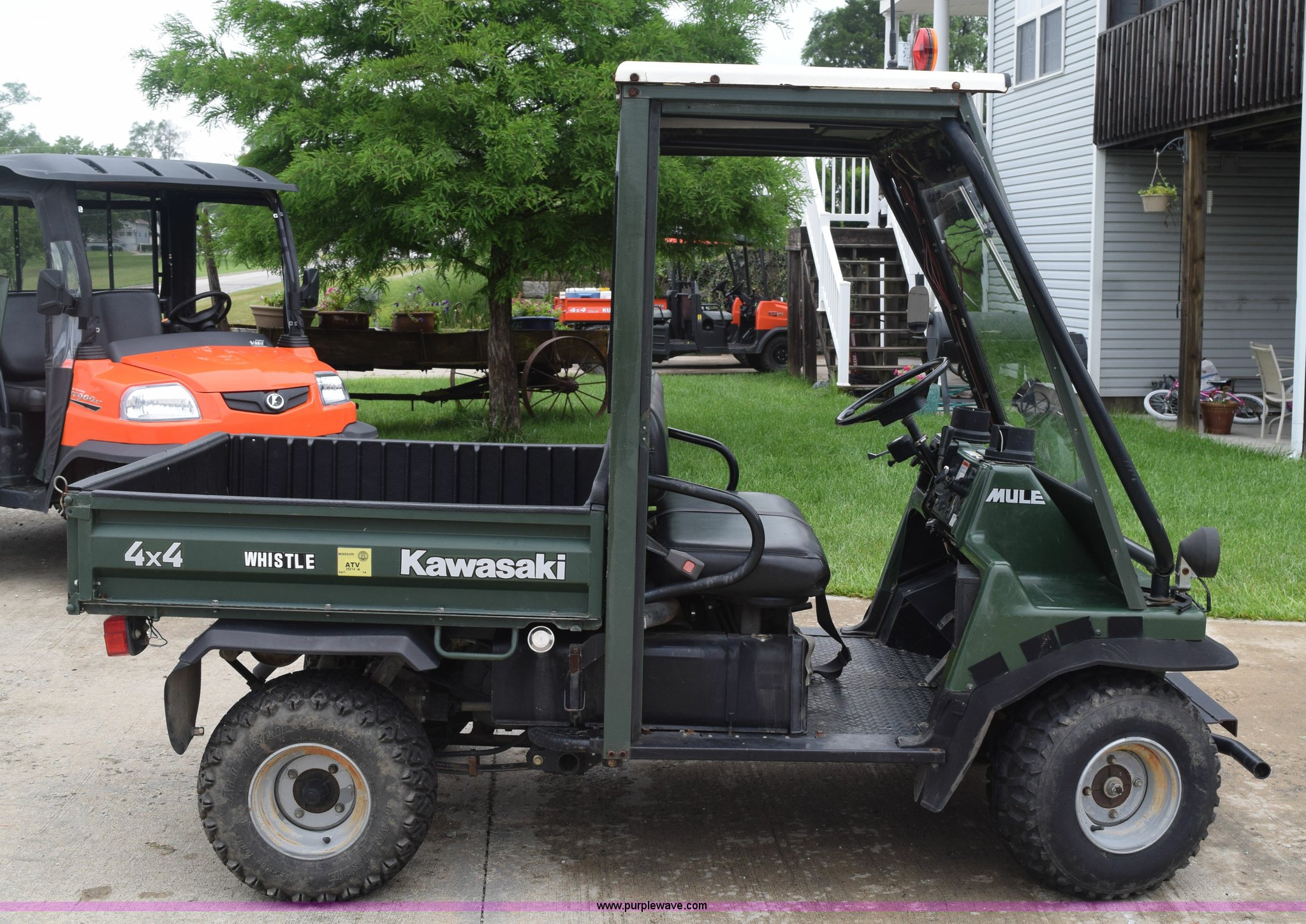 2000 Kawasaki Mule utility vehicle in Pleasant Hill, MO Item K6109