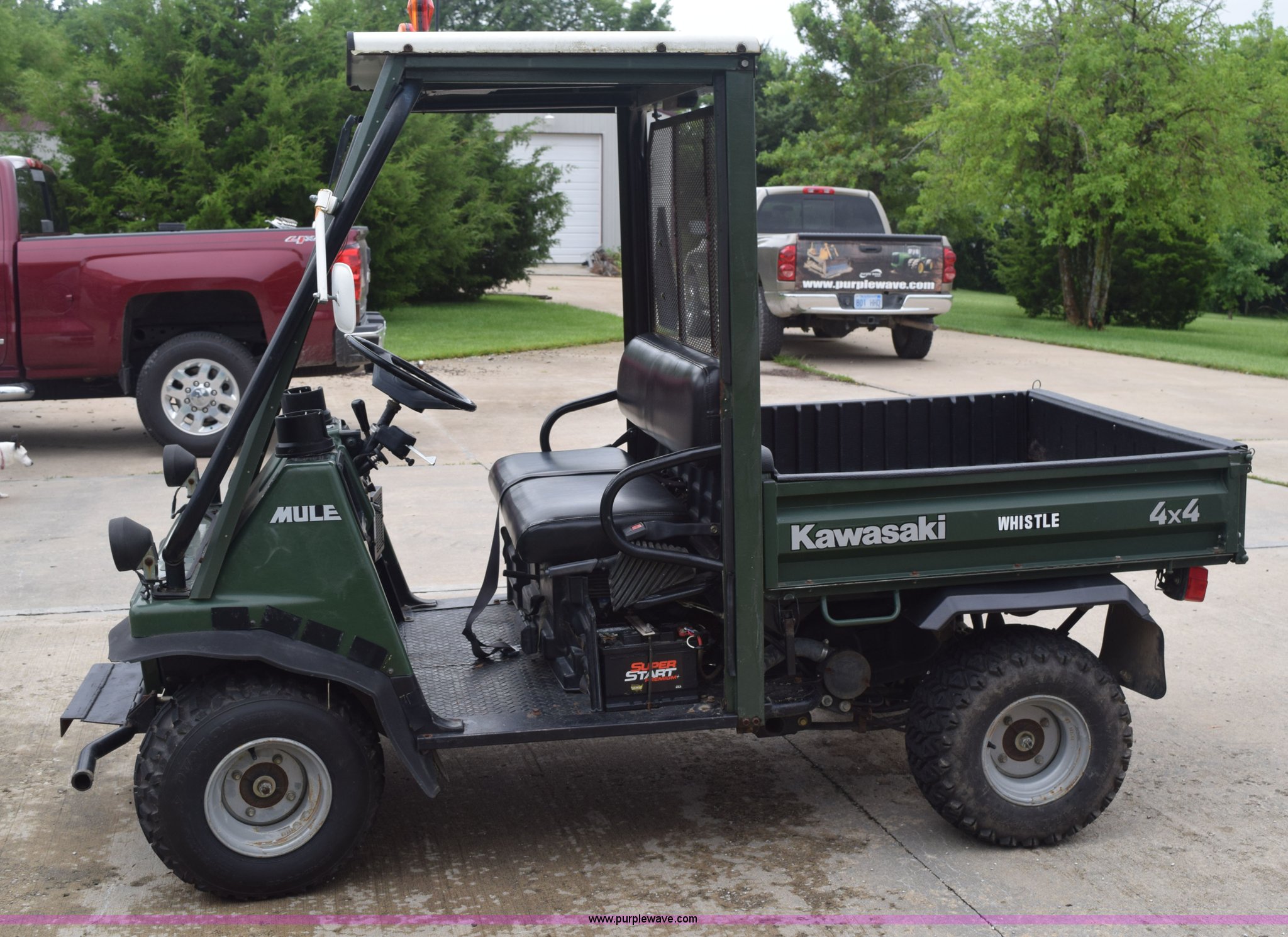 2000 Kawasaki Mule utility vehicle in Pleasant Hill, MO Item K6109