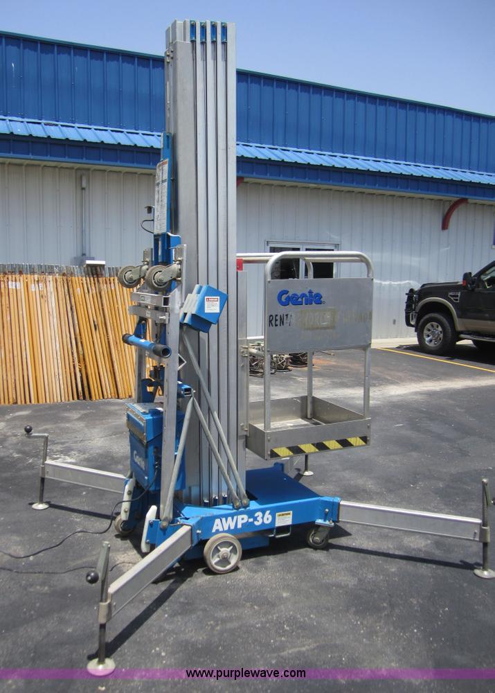 image for item BA9255 Genie AWP-36 vertical lift