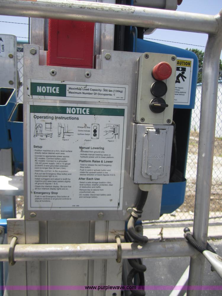 image for item BA9255 Genie AWP-36 vertical lift