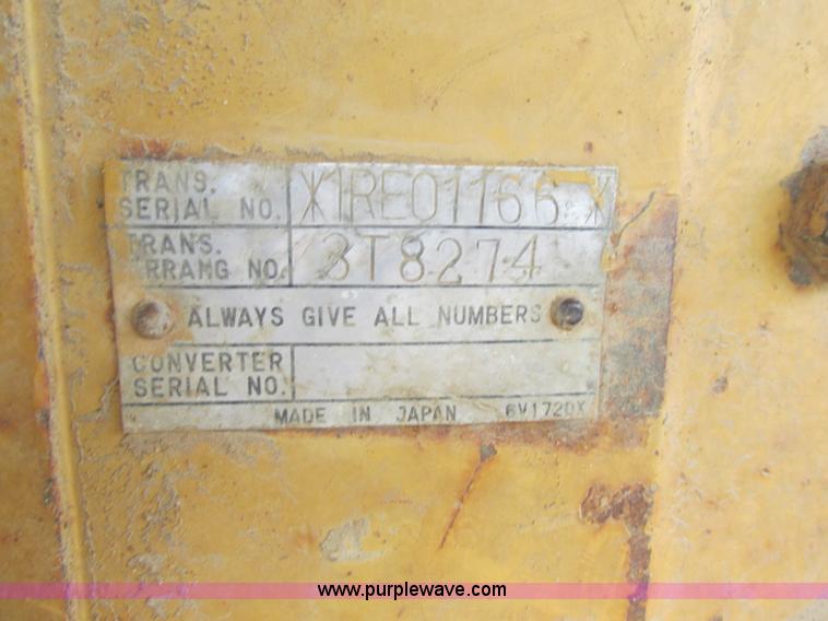 image for item BS9138 1987 Caterpillar D5H dozer