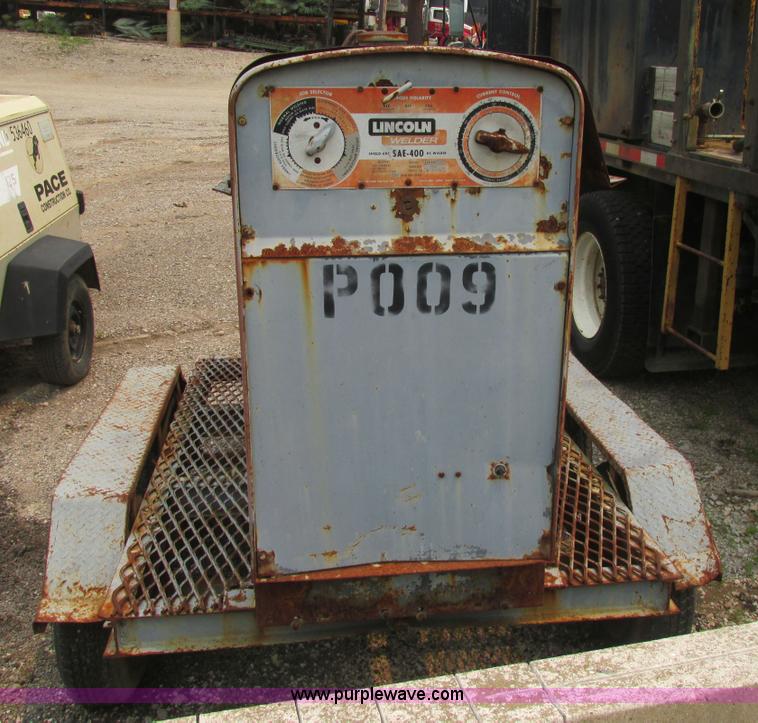 image for item BS9141 Lincoln SAE400-2056 DC welder