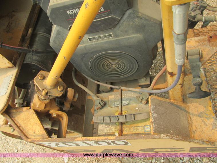 image for item BS9142 2004 Mauldin 1450 vibratory double drum roller